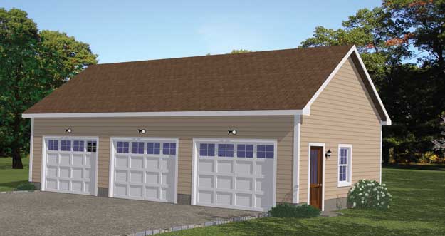 Garage Plan # 490-G